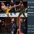 Reactions as Drake loses 1.5 billion naira betting on Adesanya to beat Pereira