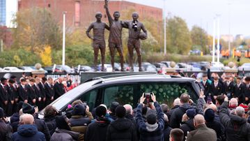 Tears flow as Manchester United fans organise funeral for Sir Bobby Charlton in Accra, Ghana [VIDEO]