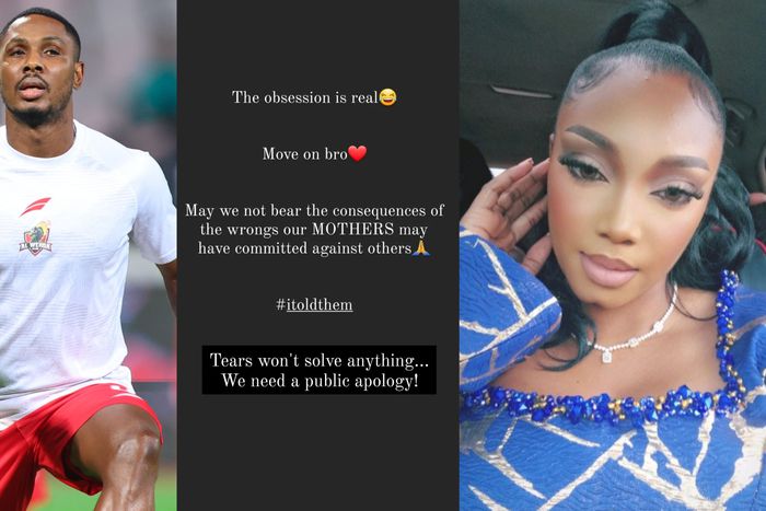 Adesuwa Sonia the estranged wife of Ighalo recently posted a mysterious message. Instagram/instablog Desuwa 22