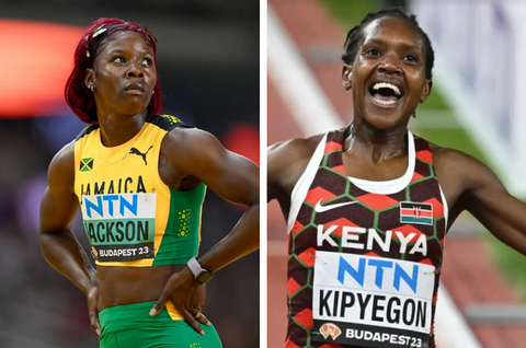 Shericka Jackson and Kipyegon make final list of World Athletics Women's Athlete of the Year Award