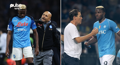 'Spalletti for me is one of the best coaches in Italy' — Osimhen hails former Napoli coach while current one struggles