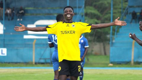 Tusker midfielder relieved at ending goal drought after questions about his form