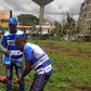AFC Leopards fans lead in tree planting initiative