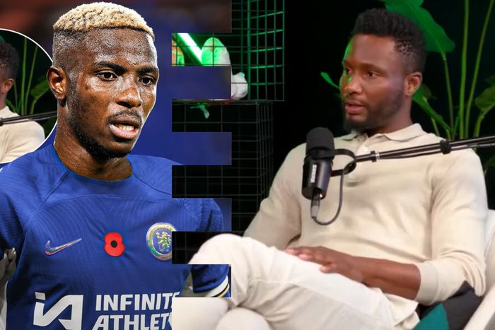 Osimhen responded to the statement by Mikel and made his preference known between Chelsea and Manchester United.