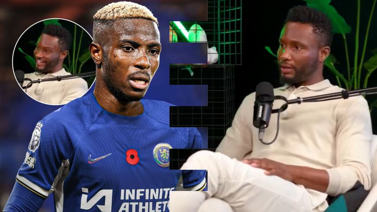 Osimhen responded to the statement by Mikel and made his preference known between Chelsea and Manchester United.