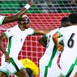 Victor Osimhen celebrates scoring for Nigeria against Gabon | Imago