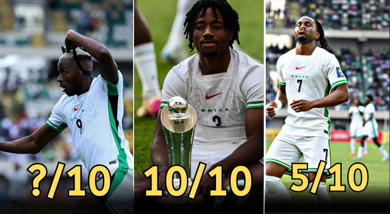 Nigeria vs Gabon: Super Eagles player ratings as Frederick proves world class potential and Osimhen redeems himself