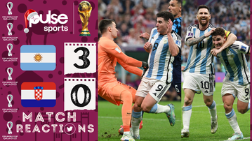 'Rigged World Cup' - Reactions to Alvarez 'dive' as Messi inspires Argentina past Croatia to World Cup final