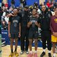LeBron James and Carmelo Anthony recreate high school rivalry with their children Bronny and Kiyan