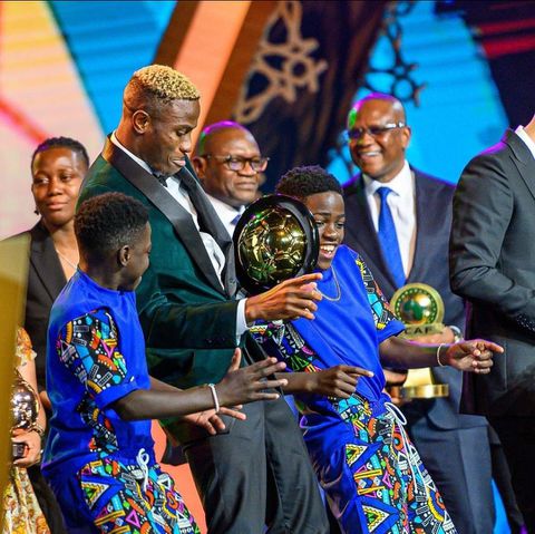 How Victor Osimhen's CAF Awards Win Inspires Young African Talents