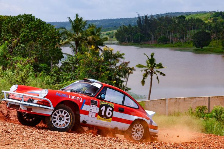 East African Safari Classic Rally: Italy's Euginio Amos continues dominant show as stage is cancelled