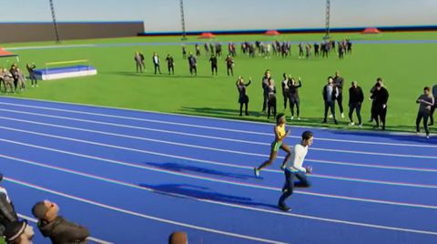 Could the average man actually run faster than 'fastest woman alive' Elaine Thompson-Herah? 3D simulation hilariously reveals all