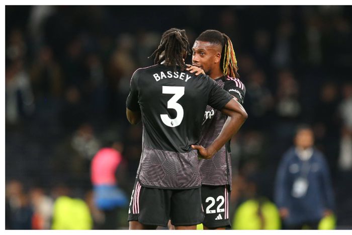 Calvin Bassey and Alex Iwobi