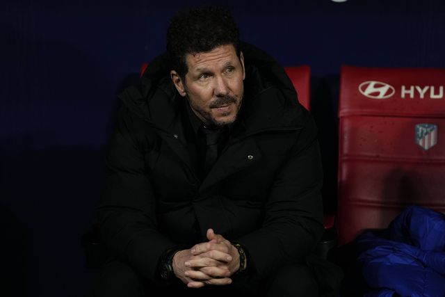 Atletico de Madrid manager Diego Simeone
