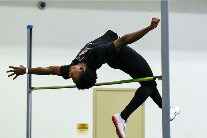 Goodness Iredia dominates jumps events at Mid-South Conference Championships