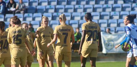 Asisat Oshoala responds to FIFA snub with brace as Barcelona power past Huelva