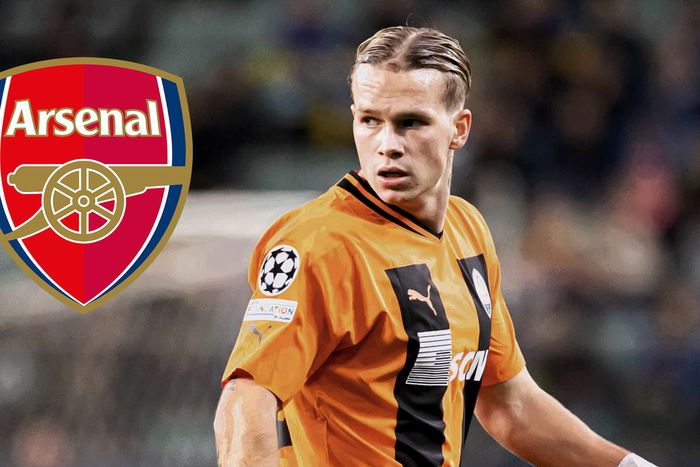 Mykhaylo Mudryk is closing in on a move to Arsenal