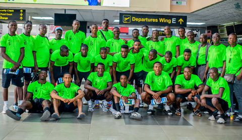 Photos: Colourful Nigerian youngsters leave for IHF Challenge Trophy in Congo