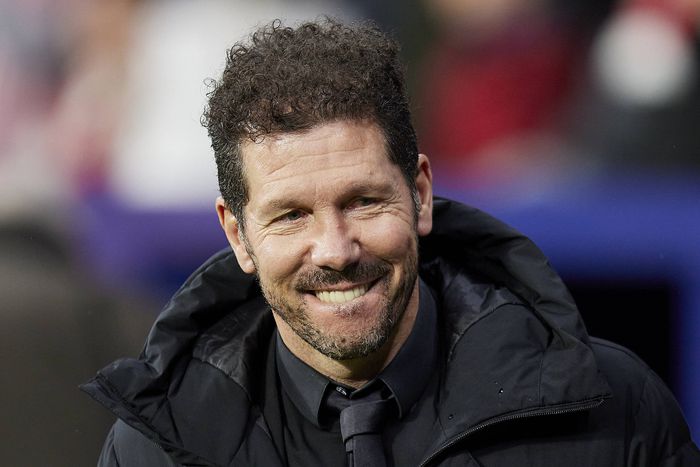 Atletico de Madrid head coach Diego Pablo Cholo Simeone