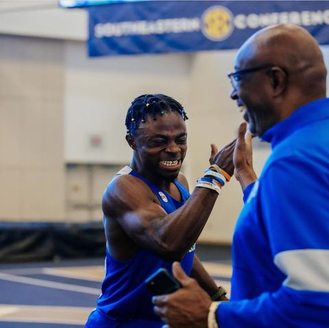 New School Record for Alaba Akintola, bolts to 13th fastest time in Nigerian history