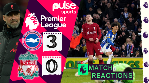 'Klopp Out' - Liverpool fans react after shock loss against Brighton