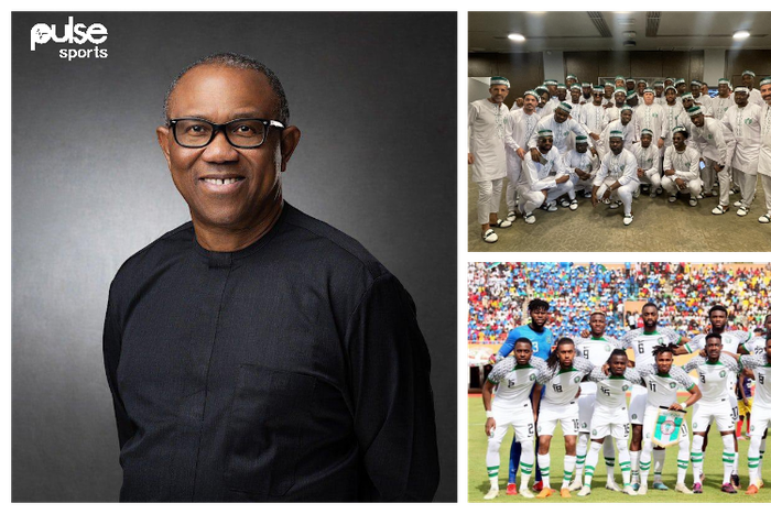 Peter Obi sends his best wishes to the Super Eagles