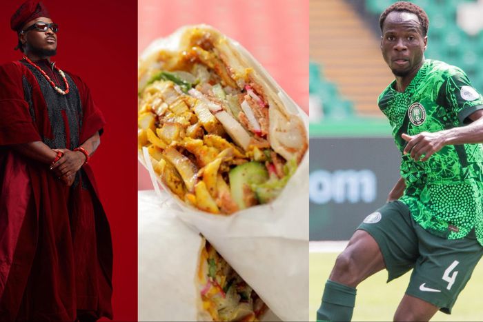 The Super Eagles draw against Equatorial Guinea resulted in a Peruzzi branding Super Eagles midfielder a Shawarma seller. Credit - X/Abubakar salisu