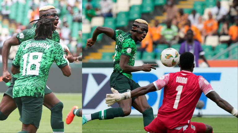 According to Nigerian football fans, despite scoring Osimhen is a "fraud', fails to show why he is the CAF Player of the Year.