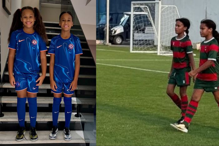 In Dubai, Ava and Mia the Daughters of Super Eagles of Nigeria legend Mikel Obi led the youth team to a 4-0 win in Dubai