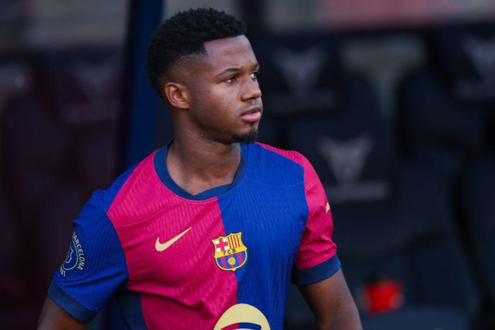 Barcelona striker Ansu Fati || Image credit: Fabrizio