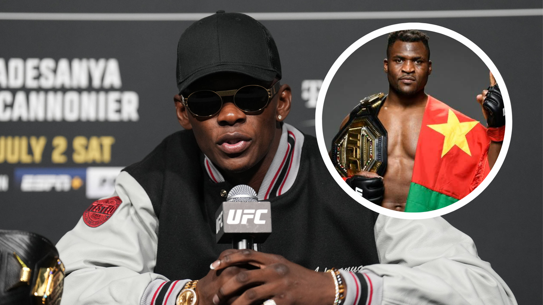 Israel Adesanya defends Francis Ngannou following controversial UFC ...