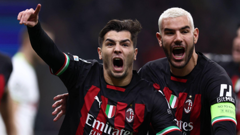 AC Milan beat Tottenham to take slender advantage into second-leg