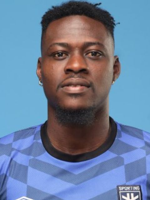 Sporting Lagos new defender and Davido's namesake, David Adeleke.