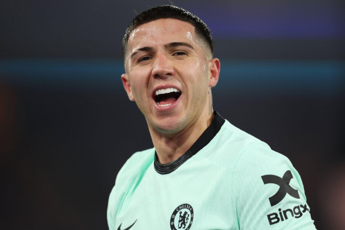 Chelsea midfielder Enzo Fernandes || Image credit: Imago