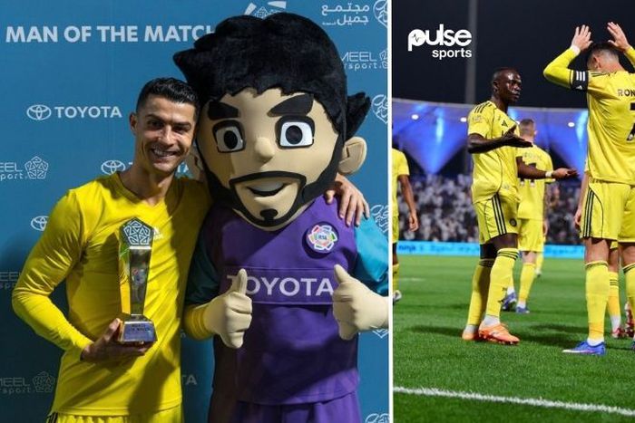 Cristiano Ronaldo win MOTM against Al-Fateh || Image credit: Al Nassr Zone (X)