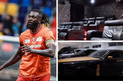 Emmanuel Adebayor: Ex-Arsenal star shows off his luxury mansion and exotic car collection