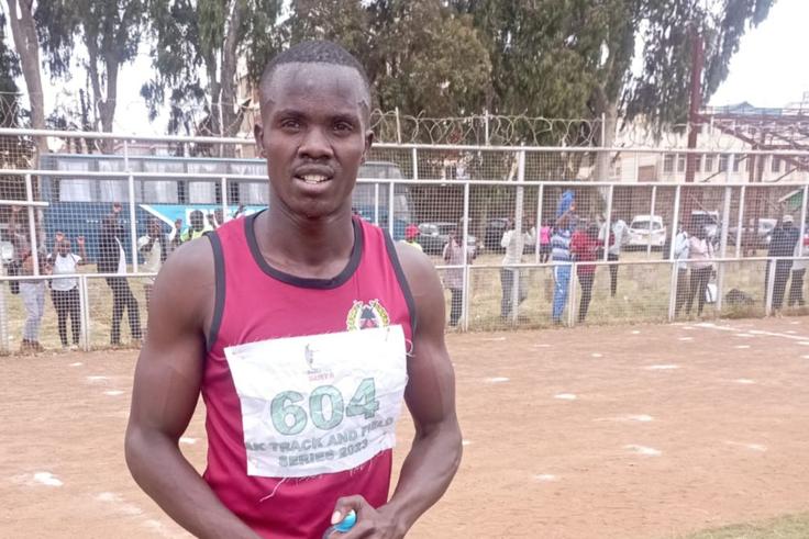 Nascent sprinter Stephen Oluoch ready to don Team Kenya's jersey in August