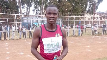 Nascent sprinter Stephen Oluoch ready to don Team Kenya's jersey in August