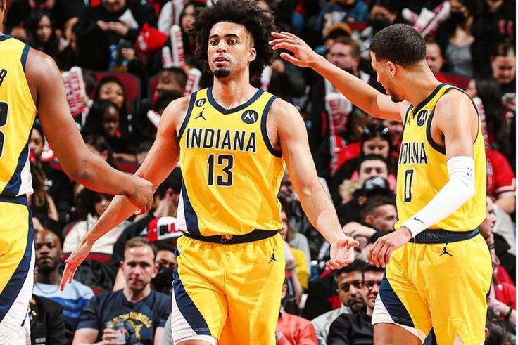 Nigeria's Jordan Nwora continues to blend with the Pacers, impressive in the win against the Thunder.
