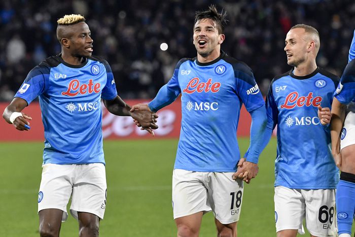 Victor Osimhen has scored 19 goals for Napoli.