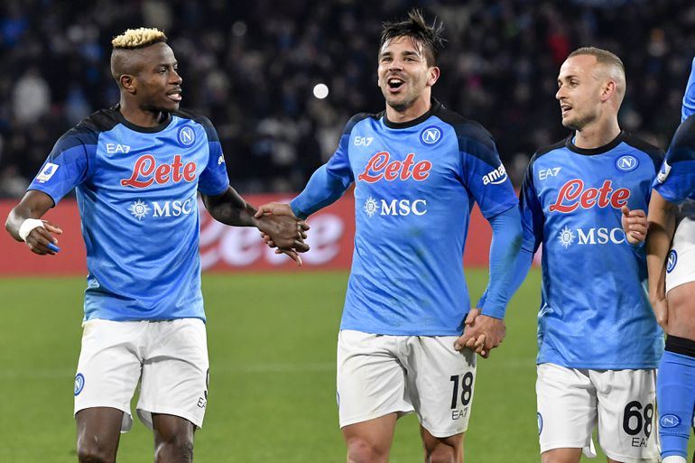 Victor Osimhen has scored 19 goals for Napoli.