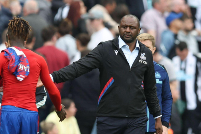 Patrick Viera and Wilfried Zaha