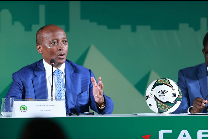 CAF President Patrice Motsepe.
