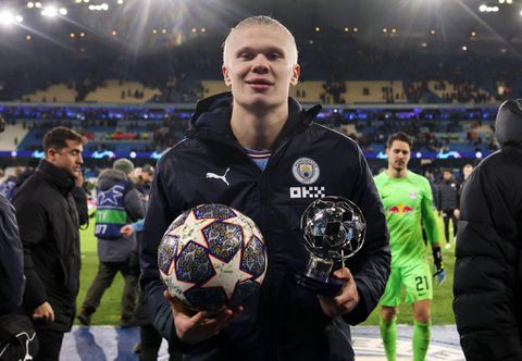 Manchester City vs RB Leipzig: Erling Haaland was named man of the match at the Etihad.