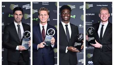 All Arsenal at London Football Awards