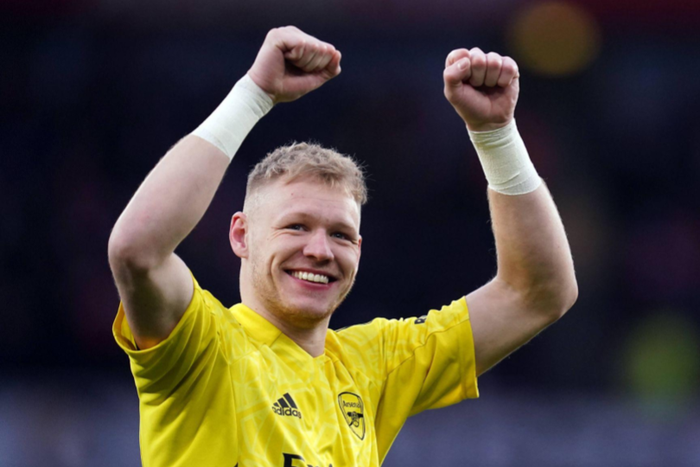 Arsenal goalkeeper Aaron Ramsdale