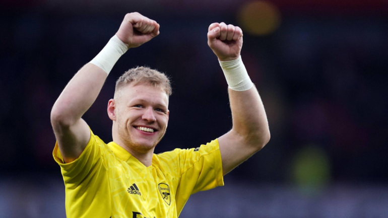 Arsenal goalkeeper Aaron Ramsdale