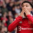 Jadon Sancho scored one and assisted another goal in his final two games of the season for Manchester United.
