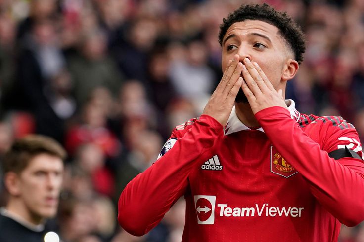 Jadon Sancho scored one and assisted another goal in his final two games of the season for Manchester United.