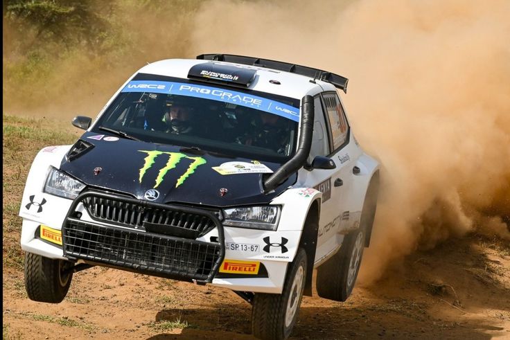 Solberg eyes WRC2 glory amidst fierce competition in Safari Rally